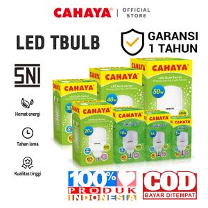 CAHAYA - Lampu LED Tbulb 6/10/16/20/30/40/50 Watt Cahaya Putih