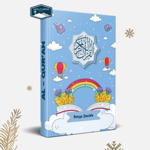 Custom Nama Al Quran Custom Cover Boy Nama Alquran Hafalan Per Kata - Boy Rainbow, A5 Terjemah Per