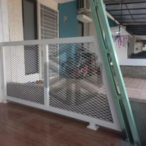 Pagar rumah plat expanded