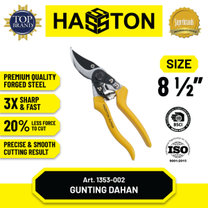 Hasston Super Gunting Bunga 8 1/2" / Gunting Tanaman (1353-002)