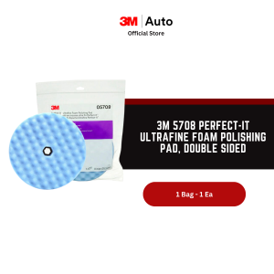 3M 5708 Perfect-It Ultrafine Foam Polishing Pad Double Sided Quick Connect - Foam Poles Mobil