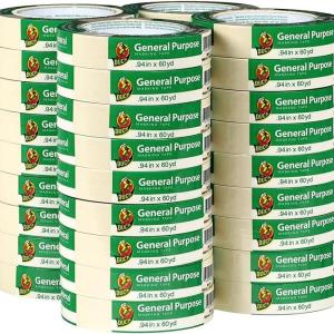 Duck Brand General Purpose Masking Tape 0.94 Inches By 60 Ya