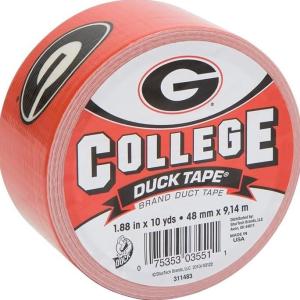 Duck Brand 240266 University Of Georgia College Logo Duct Tape