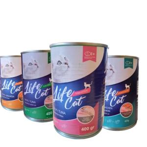 LIFE CAT kaleng 400 gr adult - kitten - wet cat food - tuna kitten