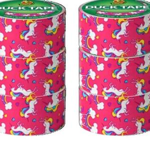Diskon Duck Brand 284567C Duck Printed Duct Tape 6Roll Unicorn 6