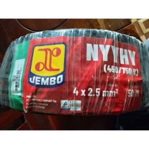 KABEL NYYHY 4X2,5MM 4X2,5 MM JEMBO 4X2.5 1 ROLL@50M METER