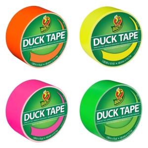 Terbatas Duck Brand Neon Colour Duct Tape 1.88" X 15yd (48mm X 13.7m), (27036933xxxxx)