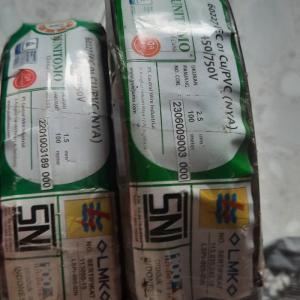 KABEL (NYA) YUNITOMO 2.5MM PANJANG 100 MTR #LMK#SNI ful tembaga murni