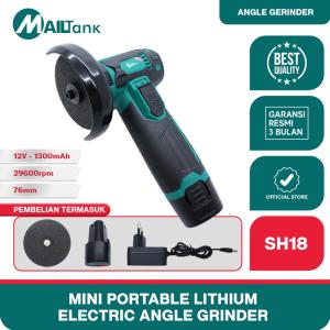 MAILTANK SH18 12V Mini Portabel angel gerinda 76mm gerinda portabel Rumahan