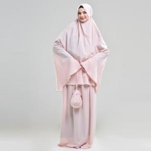 Rabbani - Mukena Dewasa Zanneta Exclusive - 84R Pale Peach