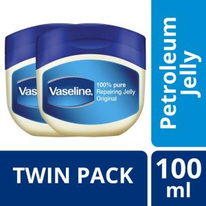 Vaseline Petroleum Jelly Repairing Jelly 100Ml Twin Pack
