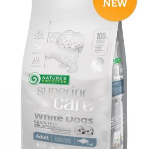 Natures Protection White Dog Junior Adult Dog Food 1.5KG - All Variant - Adult Fish