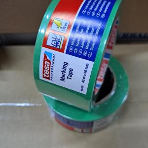 tesa floor marking tape green .50mm x 36yrd