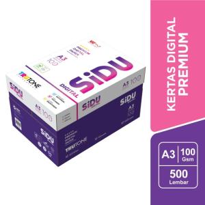 SiDU Kertas Fotocopy 100 GSM A3 - 1 Boks = 4 Rim