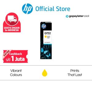 Tinta Printer HP Original GT52 Cyan / Yellow / Magenta - Yellow