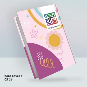 ALQURAN CUSTOM NAMA UKURAN KECIL/A6 - AL QURAN TERJEMAH - Cover 1, Tajwid Warna