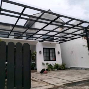 kanopi solar flat bening 1,2mm