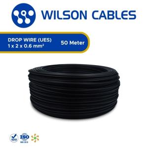 Wilson Cables - Drop Wire U-ES 1x2x0.6 mm² 50 Meter